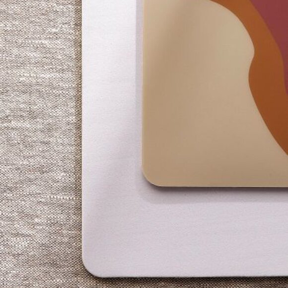 SIMONS Colourful Waves Vinyl Placemats Set of 2 - Picture 4 of 4